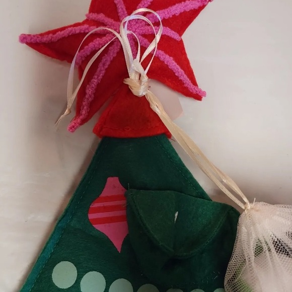 2022 Wondershop 12ct Mini Fabric Bird Advent Calendar Felt Christmas Holiday - Picture 4 of 7